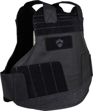 BULLETSAFE BULLETPROOF VEST - VP4 2XL BLACK LEVEL IIIA