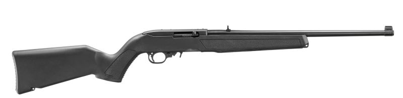 RUGER 10/22 22LR 18.5" - BLACK POLYMER STOCK