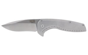 SOG AEGIS FLK 3.25" DROP PT SLV