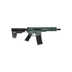 GLFA 223 Wylde Braced Pistol .223 Wylde 30rd Magazine 7.5" Nitride Barrel Charcoal Green Finish