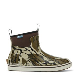 LaCrosse Mens Alpha Deck Boot 6" Mossy Oak Original Bottomland Size 8