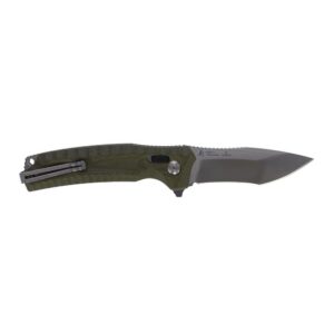 SOG Knives Hidaka XR Folding Knife 4" Modified Tanto Blade Olive Box