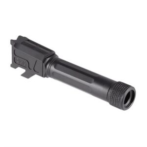MATCH 9MM THREADED STRAIGHT BBL FOR S&W M&P SHIELD BLACK