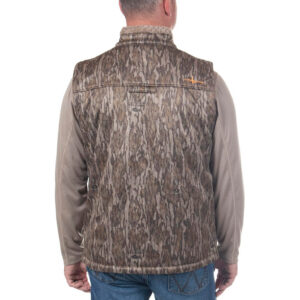 Habit Men's Early Dawn Sherpa Shell Vest L-Mossy Oak New Bottomland