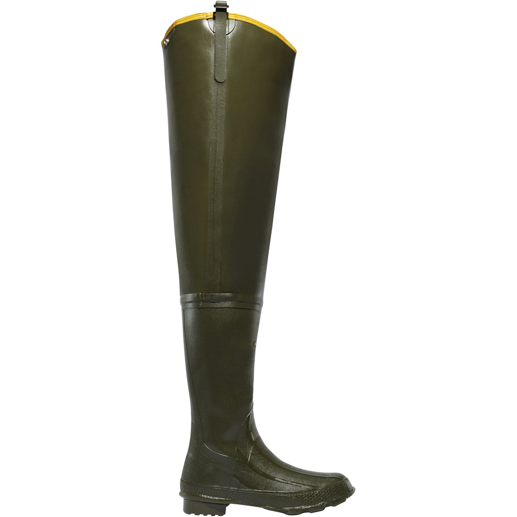 Lacrosse Grange Hip Boot 32" OD Green Size 11 - Image 3