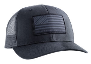 Magpul MAG1215-001 Standard  Black Adjustable Snapback OSFA Structured Woven American Flag Patch