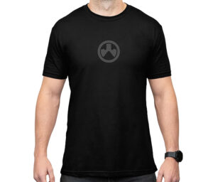 Magpul MAG1115-001-3XL Icon Logo  Black Cotton/Polyester Short Sleeve 3XL