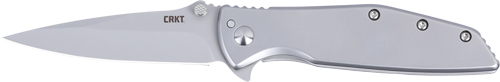 CRKT SLAG 3.93" ASSISTED OPEN - PLAIN EDGE BEAD BLAST FINISH