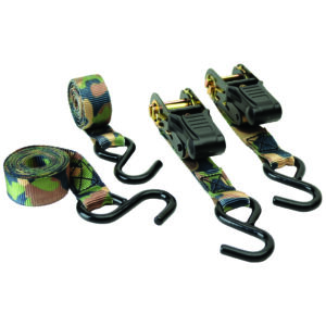HME Ratchet Tie Down Camo 2 pk.
