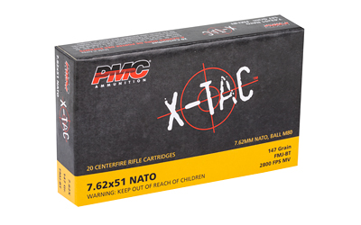 PMC XTAC 762NATO 147GR FMJ BT 20/500 - Image 2