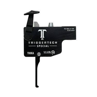 TIKKA SPECIAL - RIGHT HAND, BLACK FLAT LEVER